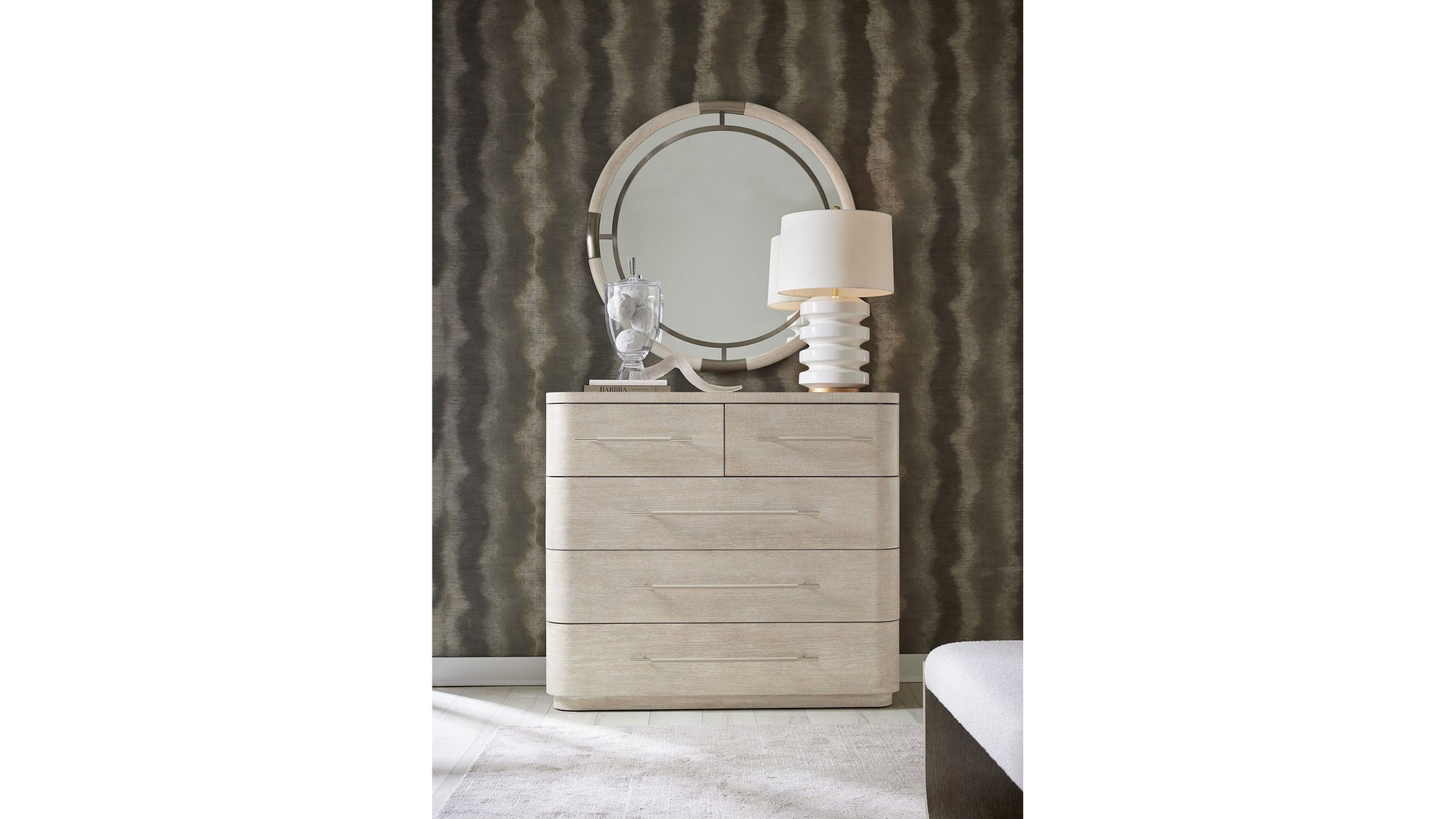 Modern Mood - Round Mirror