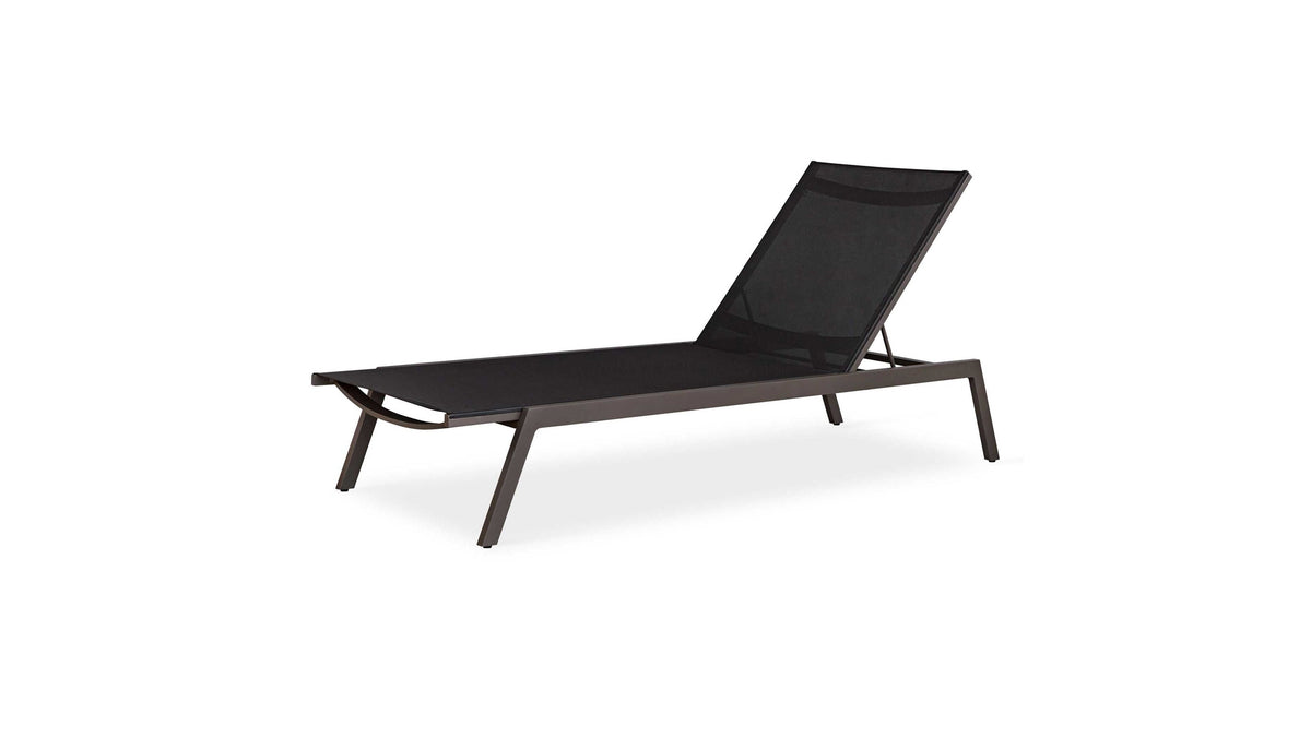Bea - Outdoor Pool Chaise - Black