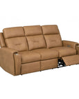 Felix - Power Reclining Sofa With Power Headrest, Lumbar, Heat & Massage