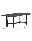 Dunnigan - Dining Table - Black