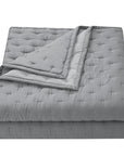 Lyocell - King Eucalyptus Quilt - Gray