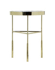 Delilah - Accent Table - Polished Gold