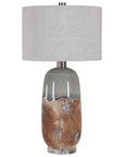 Maggie - Ceramic Table Lamp - Light Brown