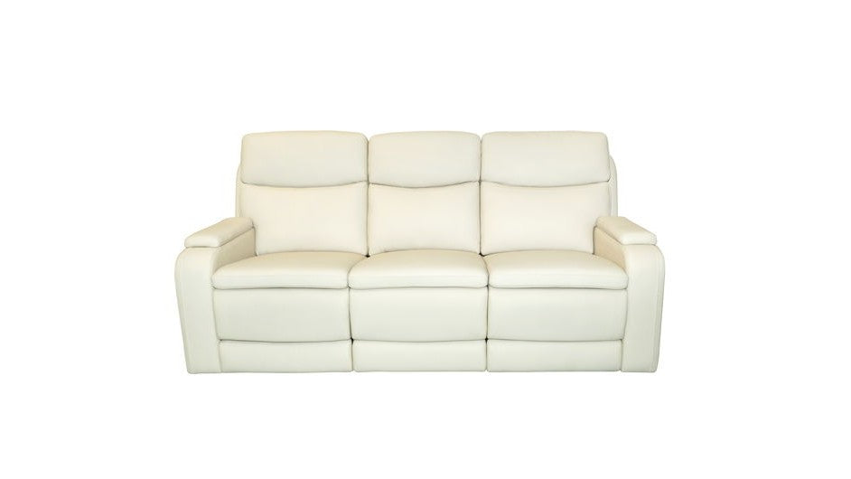 Gunner - Sofa Recliner With Power And Power Headrest - Almond