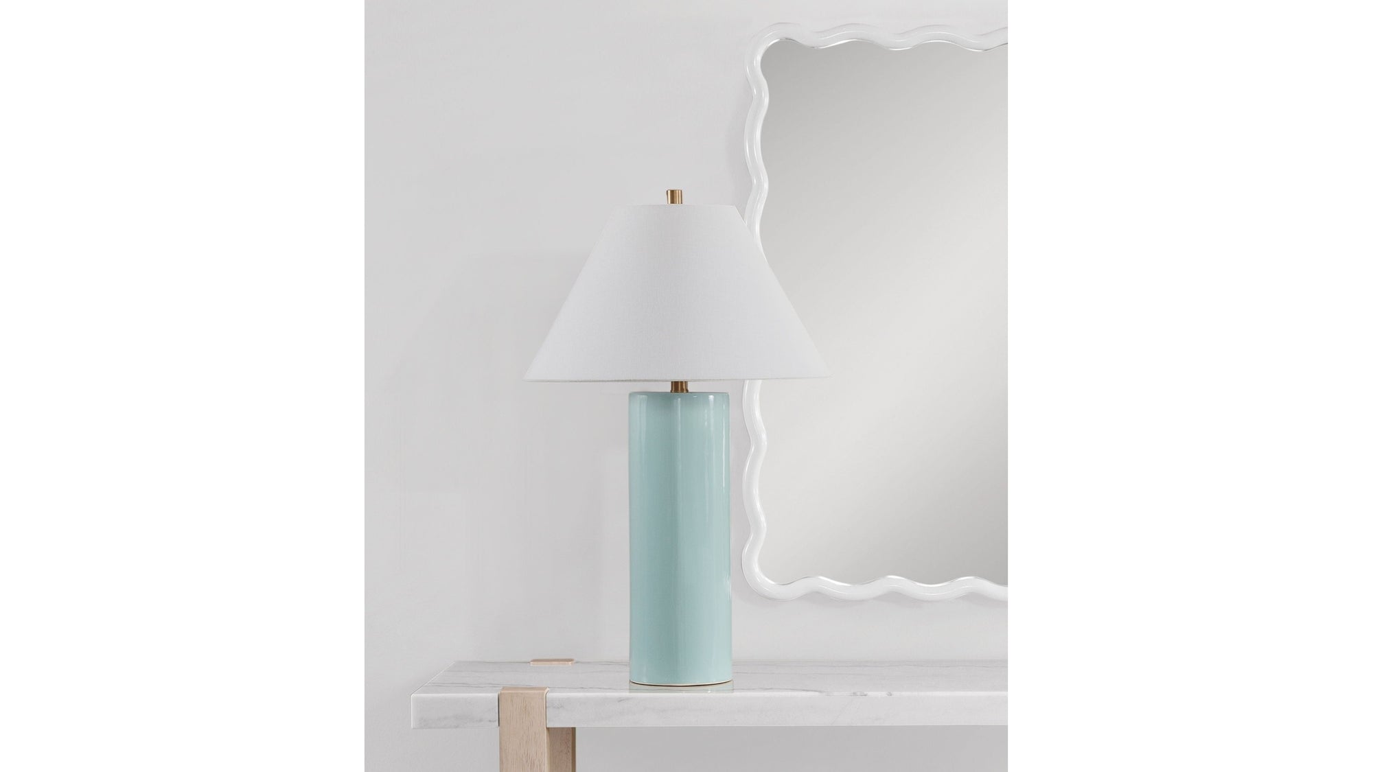 Alexander - Table Lamp - Turquoise