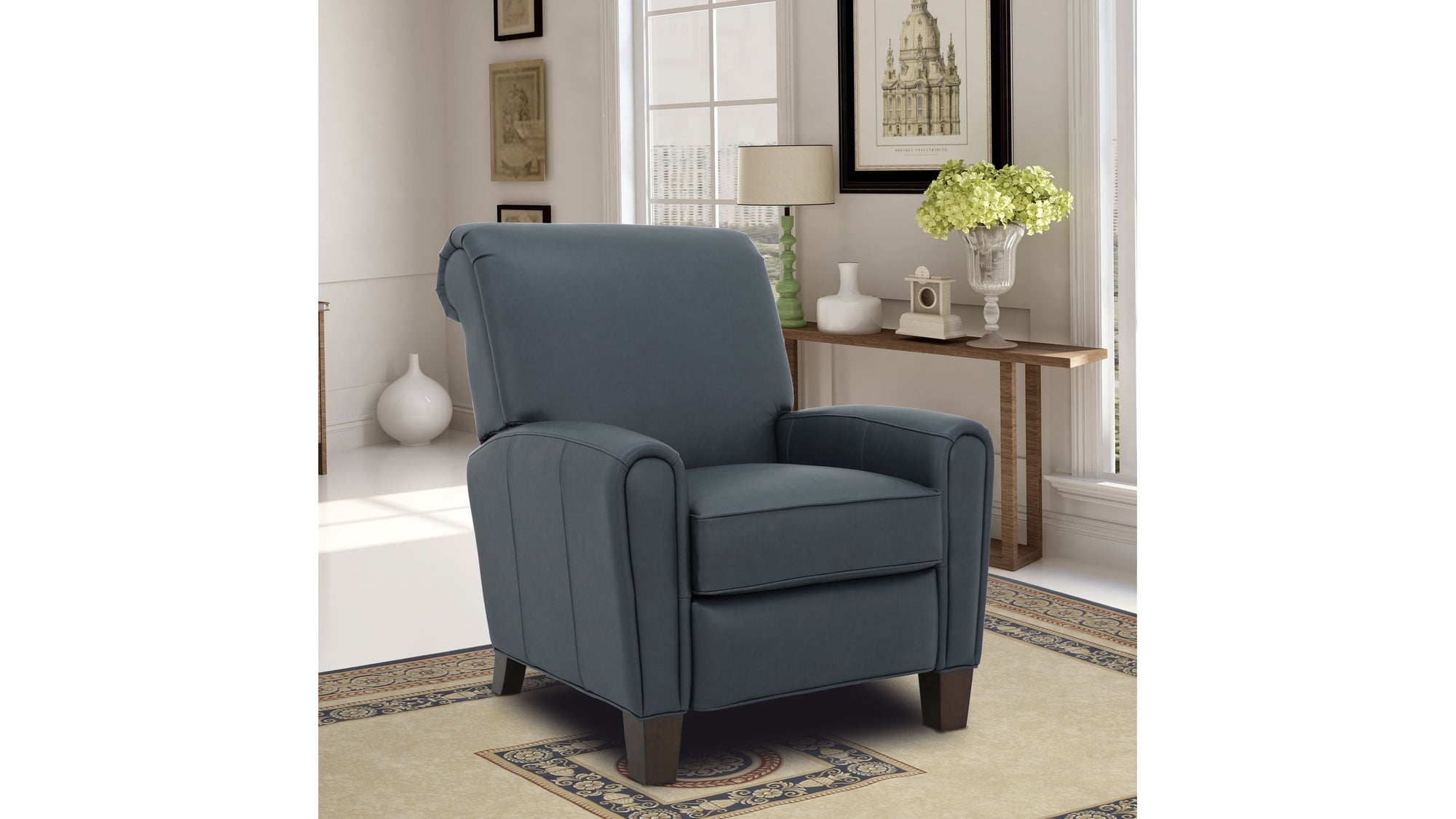 Harrington - Recliner Push Thru The Arm