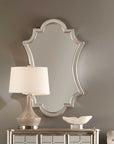 Elara - Wall Mirror - Antiqued Silver