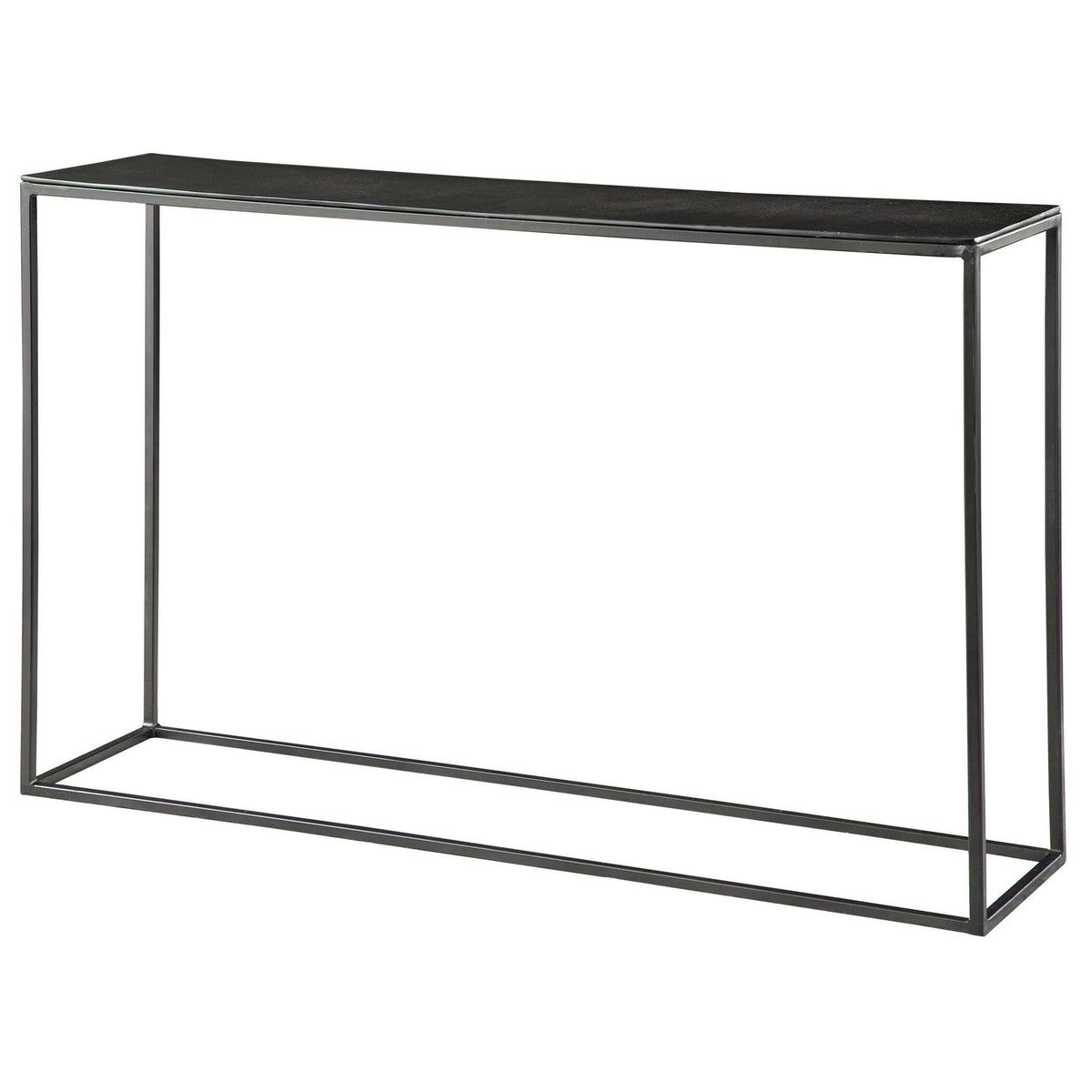 Coreene - Industrial Console Table - Black