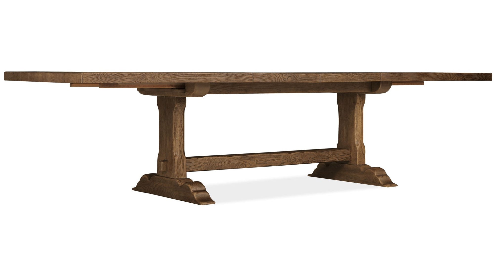 Driftwood - Rectangle Dining Table With Two Leaves