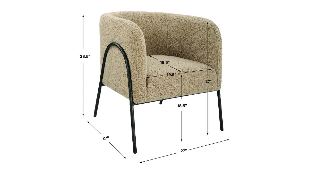 Jacobsen - Shearling Accent Chair