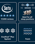 iSeries NXG - 13.5" Memory Foam Medium Mattress 3500