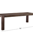 Walsh - Dining Table - Dark Brown