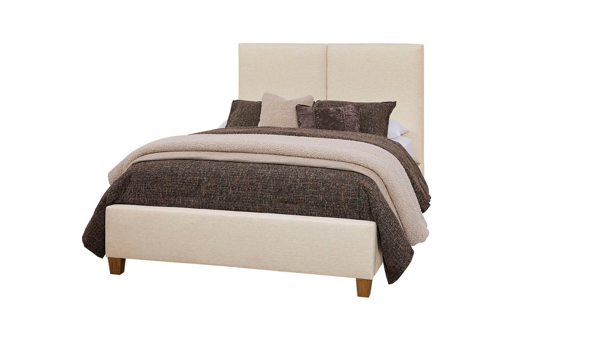 Joinery - Upholstered Bed - Natural Oak