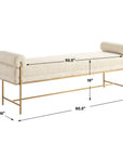 Bolster - Bench - White