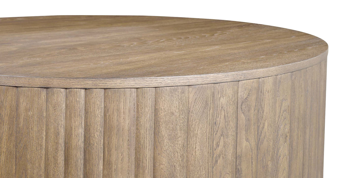 Andora Round Plinth Cocktail Table