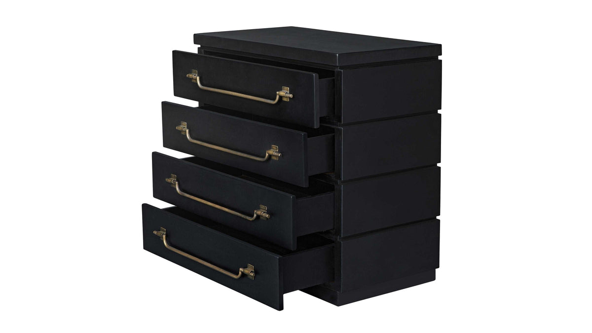 Halifax - Mahogany Accent Chest - Black