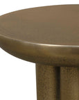 Thorp - Outdoor Accent Table - Brass