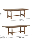 Azalea - Rectangular Dining Table - Walnut