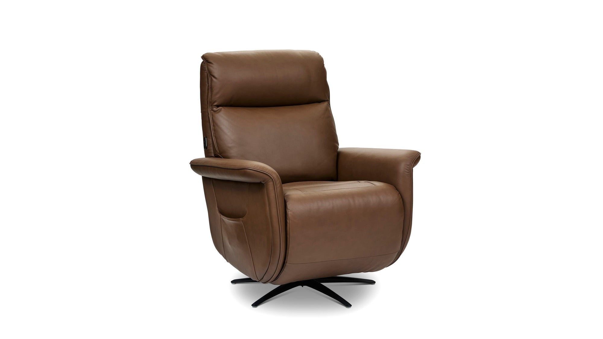 Haven - Power Swivel Recliner With Power Headrest, Lumbar, Heat, Massage & Ventilation