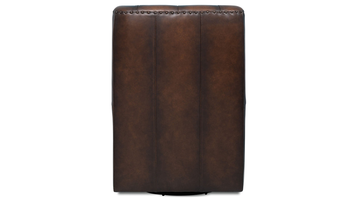 CC - Senda Swivel Chair - Dark Brown