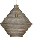 Sigh - Woven Brass 1 Light Pendant - Brass