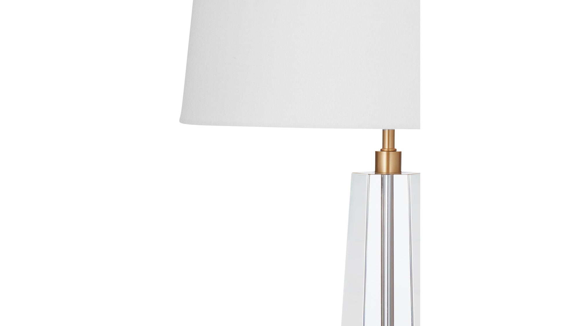 Frome - Table Lamp - Crystal / Brass