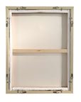 Subliminal Drift - Framed Modern Art - Black / Brown / Gray / Green / White
