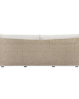 Sunset - Wicker Outdoor Sofa - Oatmeal / Oyster White