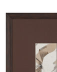 Eclectic Framed Print - Brown