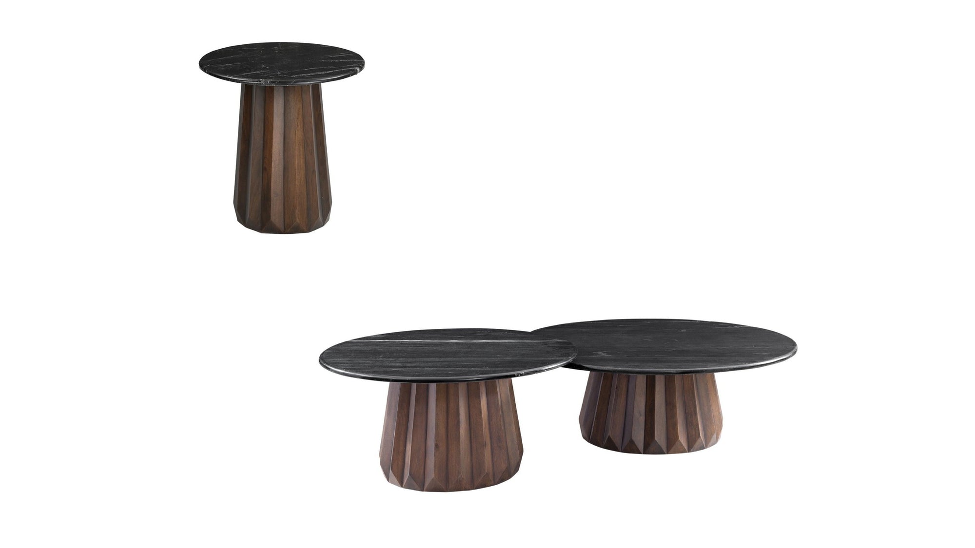 Jennings - Nesting Small Cocktail Table - Dark Brown