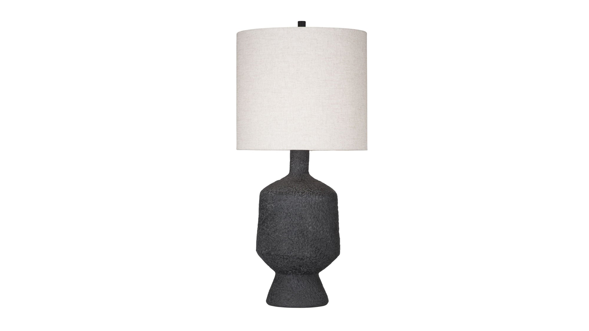 Hartley - Table Lamp - Dark Gray / White