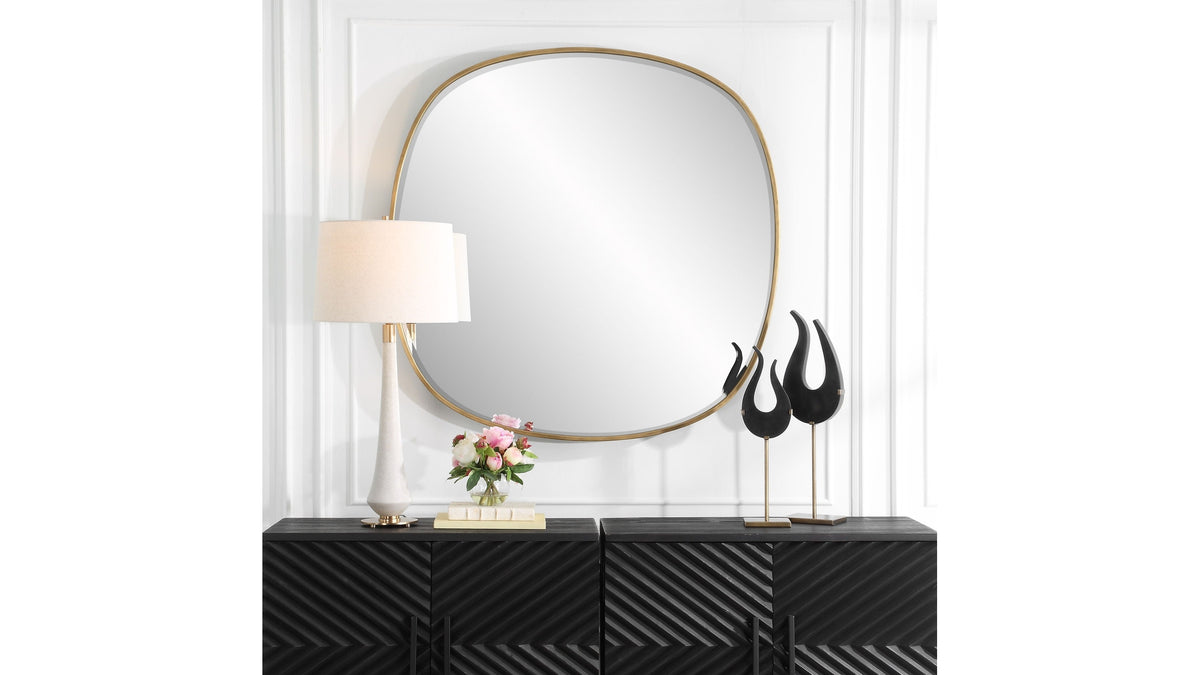 Webster - Mirror - Antique Gold