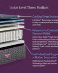 Beautyrest World Class - Level Three Hybrid Medium Mattress