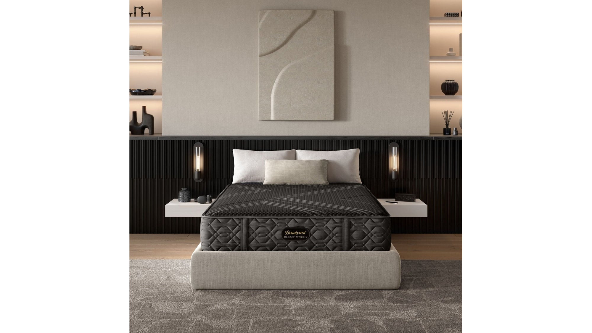 Beautyrest Black - 12.5" Series One Hybrid Plush Mattress