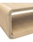 Damone - Coffee Table - Cerused White Oak