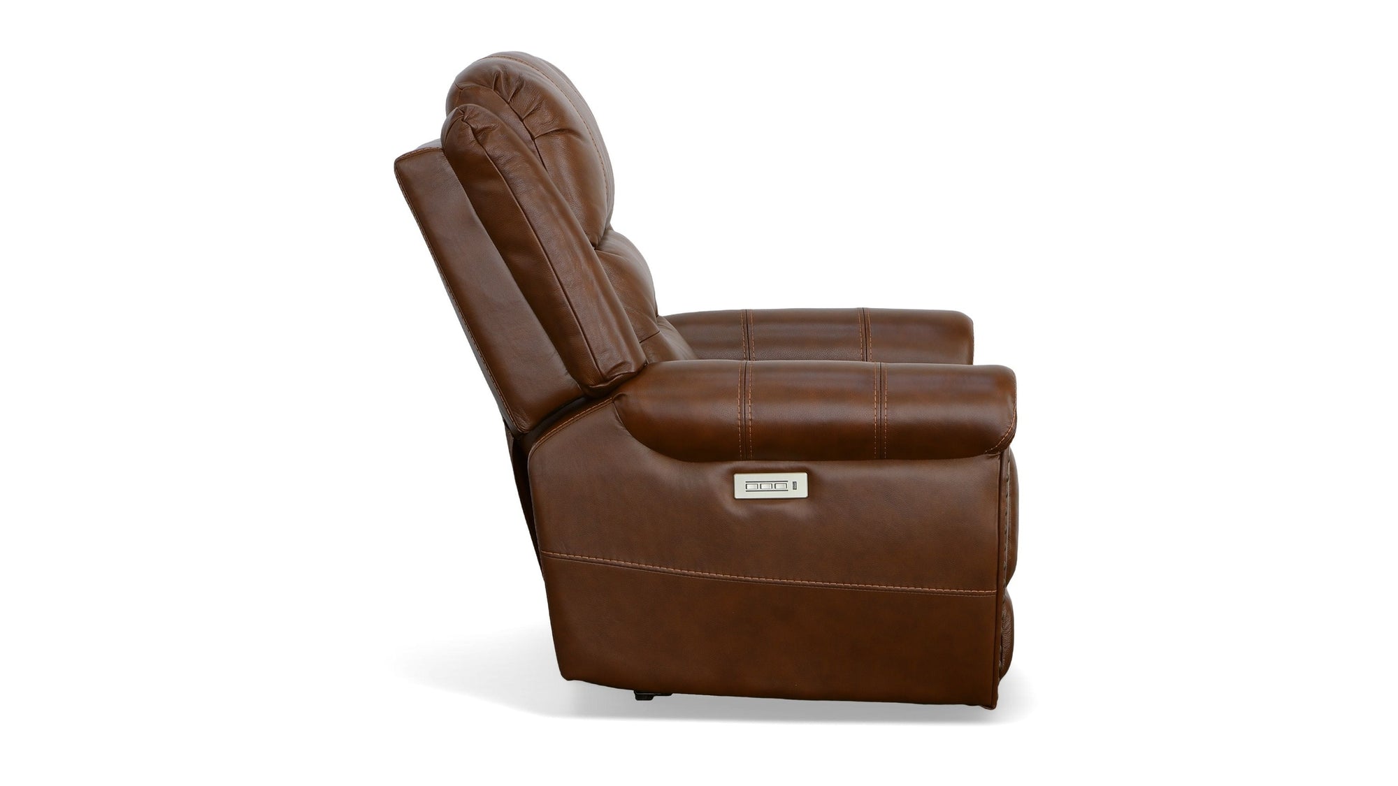 Oscar - Power Recliner With Power Headrest - Grizzly