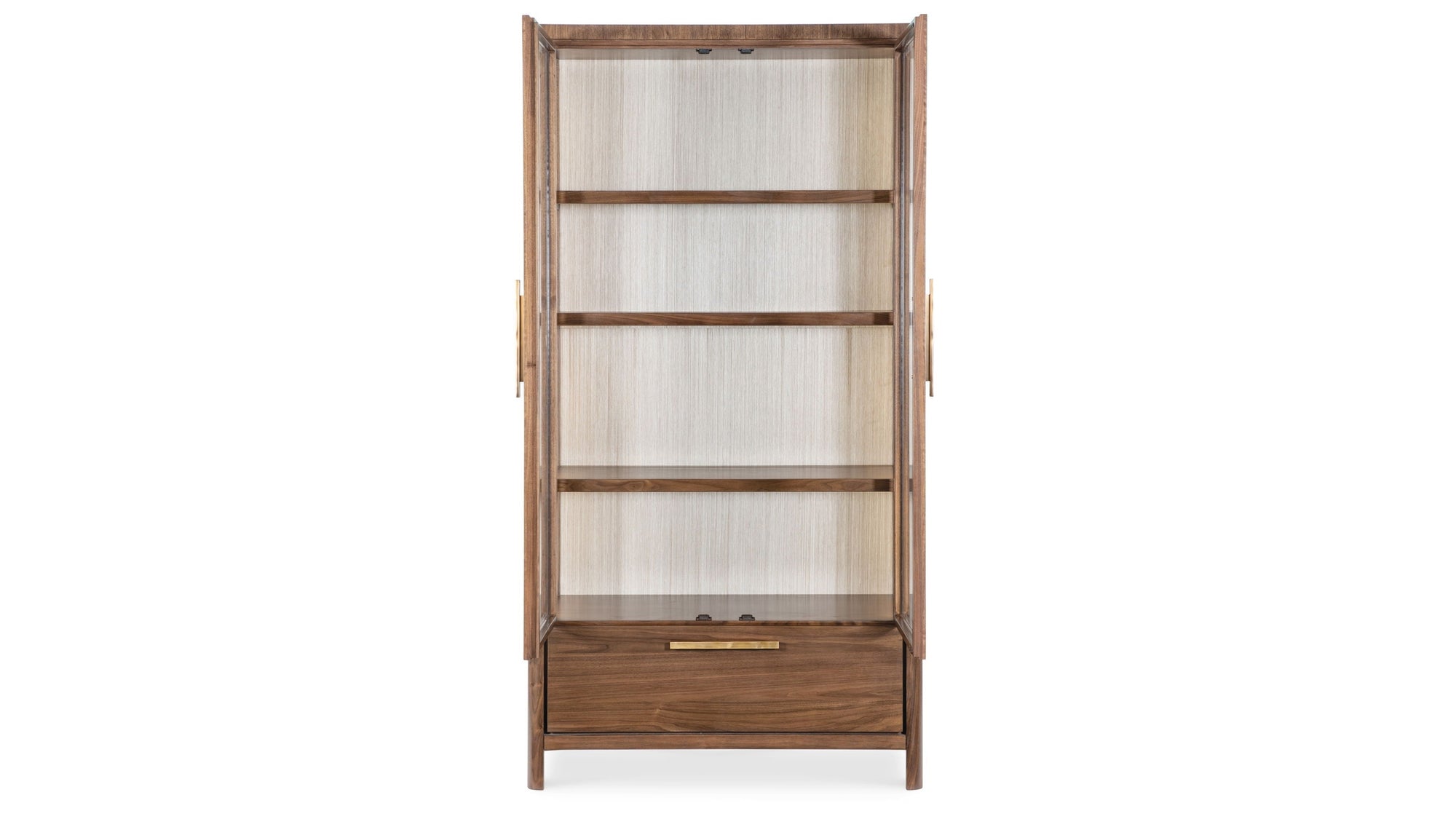 Eleana - Display Cabinet - Medium Wood