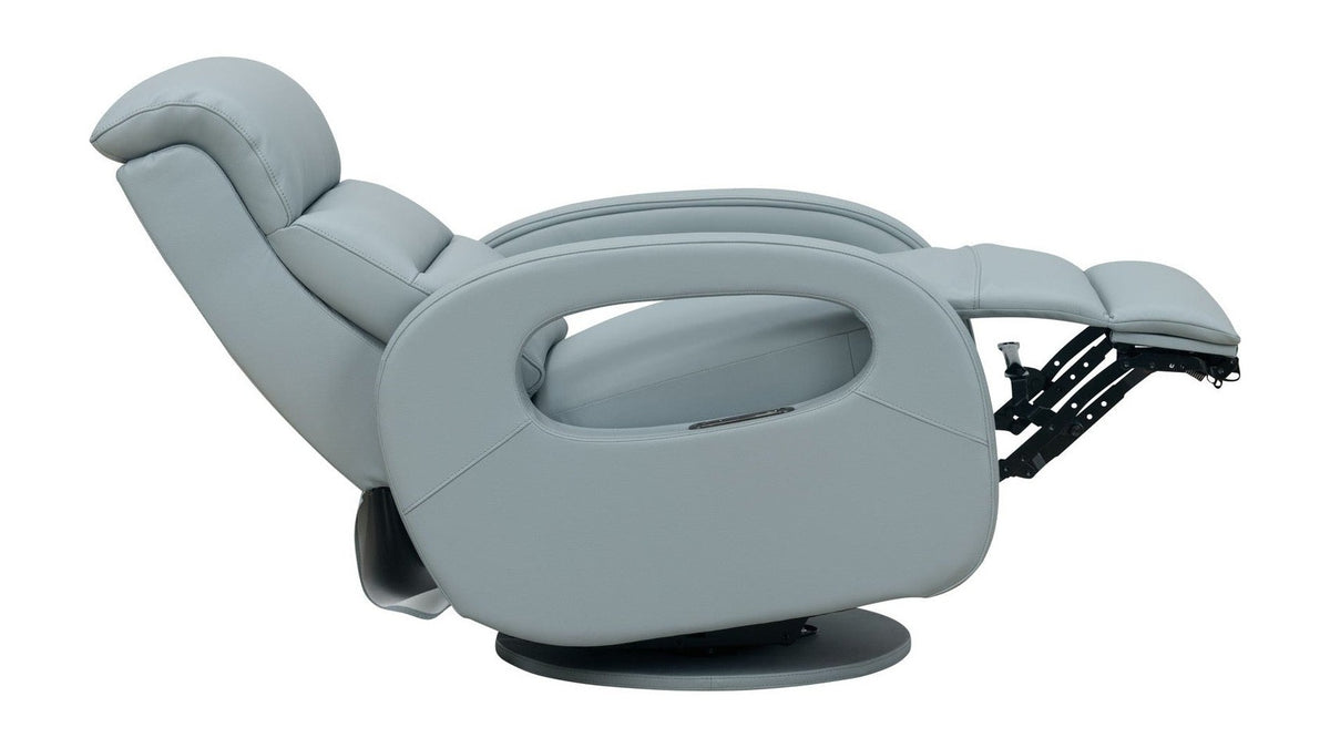 Gunter - 3P Recliner Swivel Glider - Troy-Robin Blue