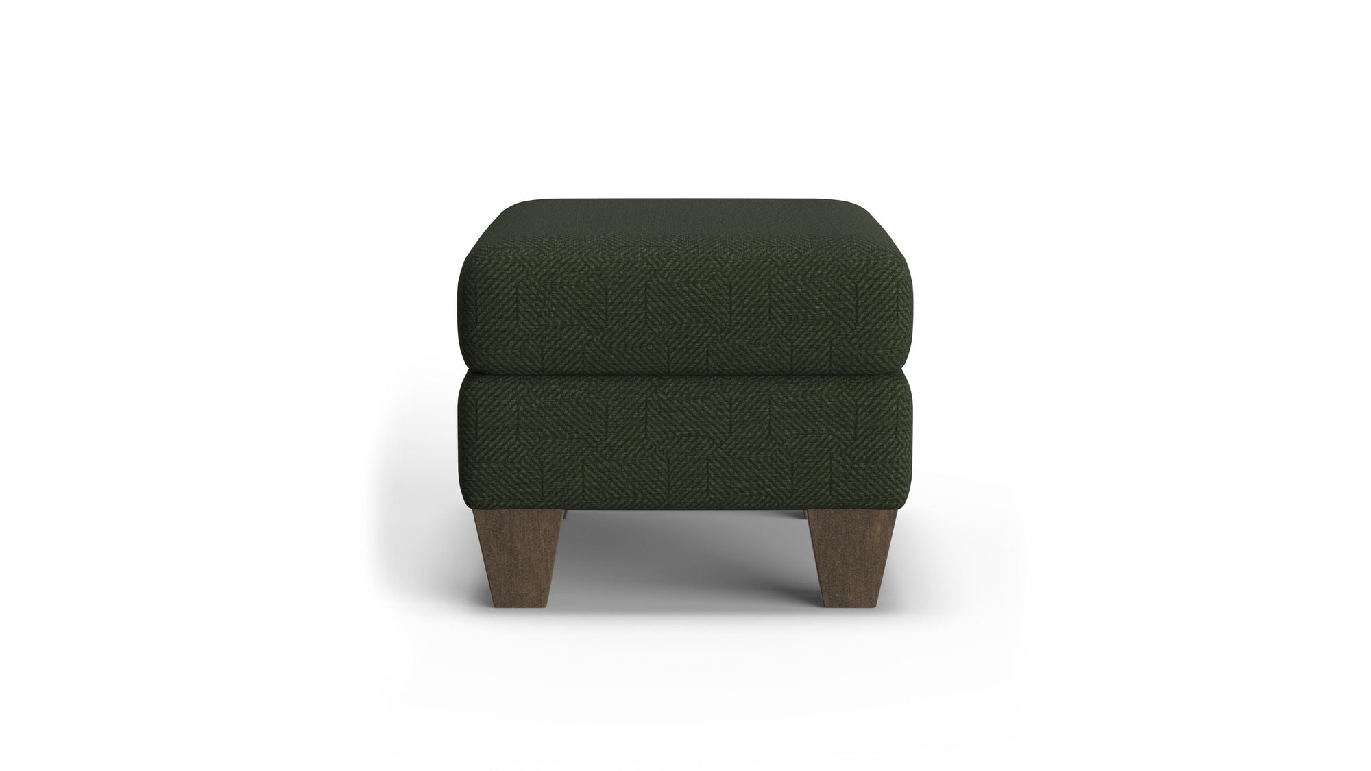 Moxy - Fabric Ottoman, Square Tapered Legs