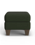 Moxy - Fabric Ottoman, Square Tapered Legs