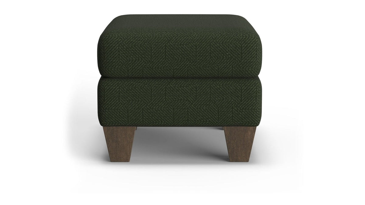 Moxy - Fabric Ottoman, Square Tapered Legs