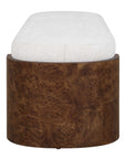 Thorian - Bench - Brown / Off-White