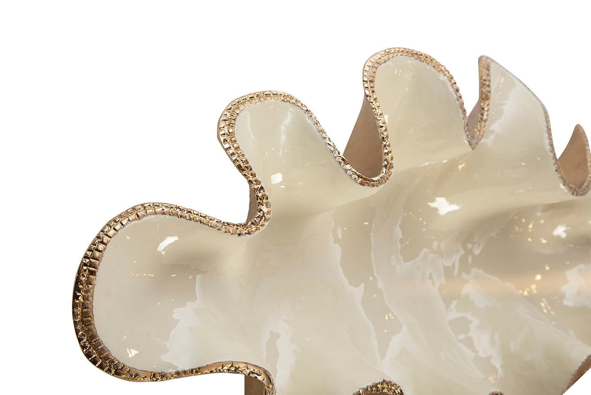 Roff - Champagne Bowl Set - Beige / Gold