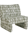 Willa - Accent Chair - Green / White