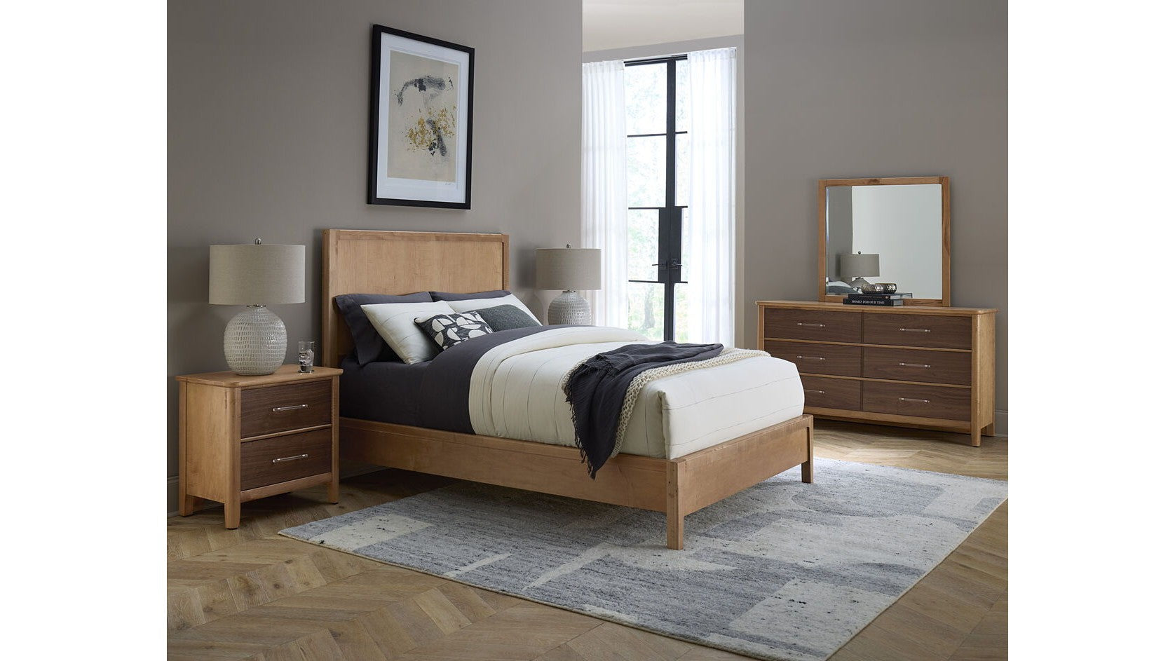 Nordhaven - 6 Drawer Dresser - Two-Tone
