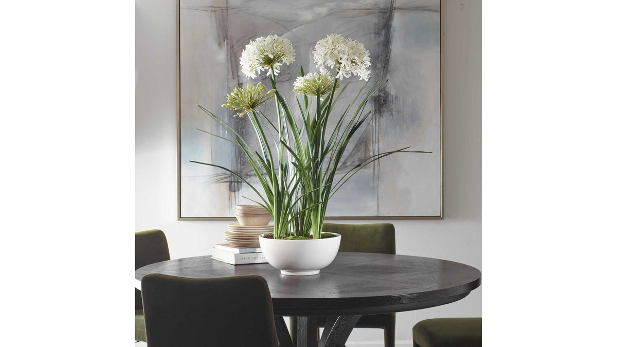 Purity Agapanthus - Centerpiece