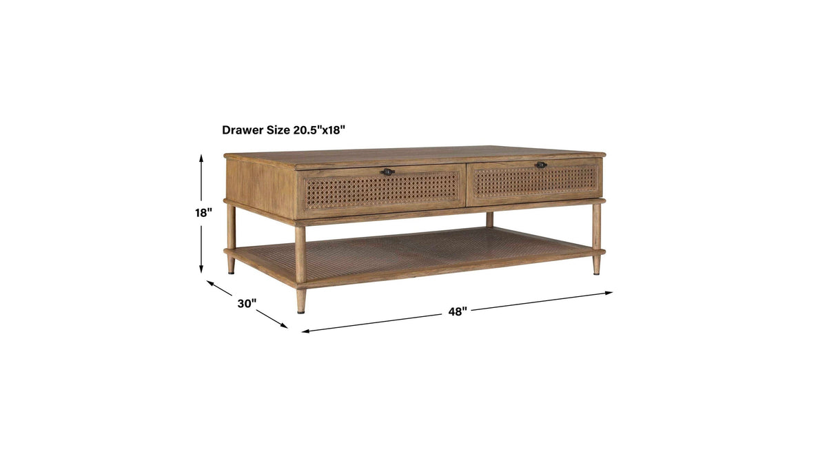 Coast - Mid-Century Coffee Table - Woodtone