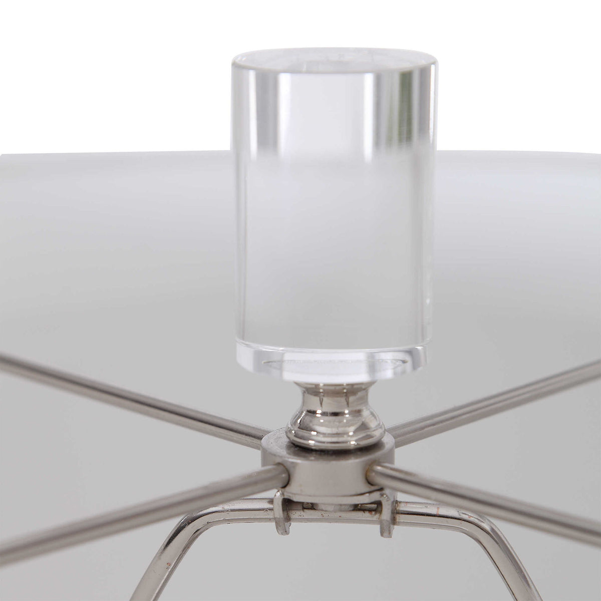 Zesiro - Modern Table Lamp - Silver
