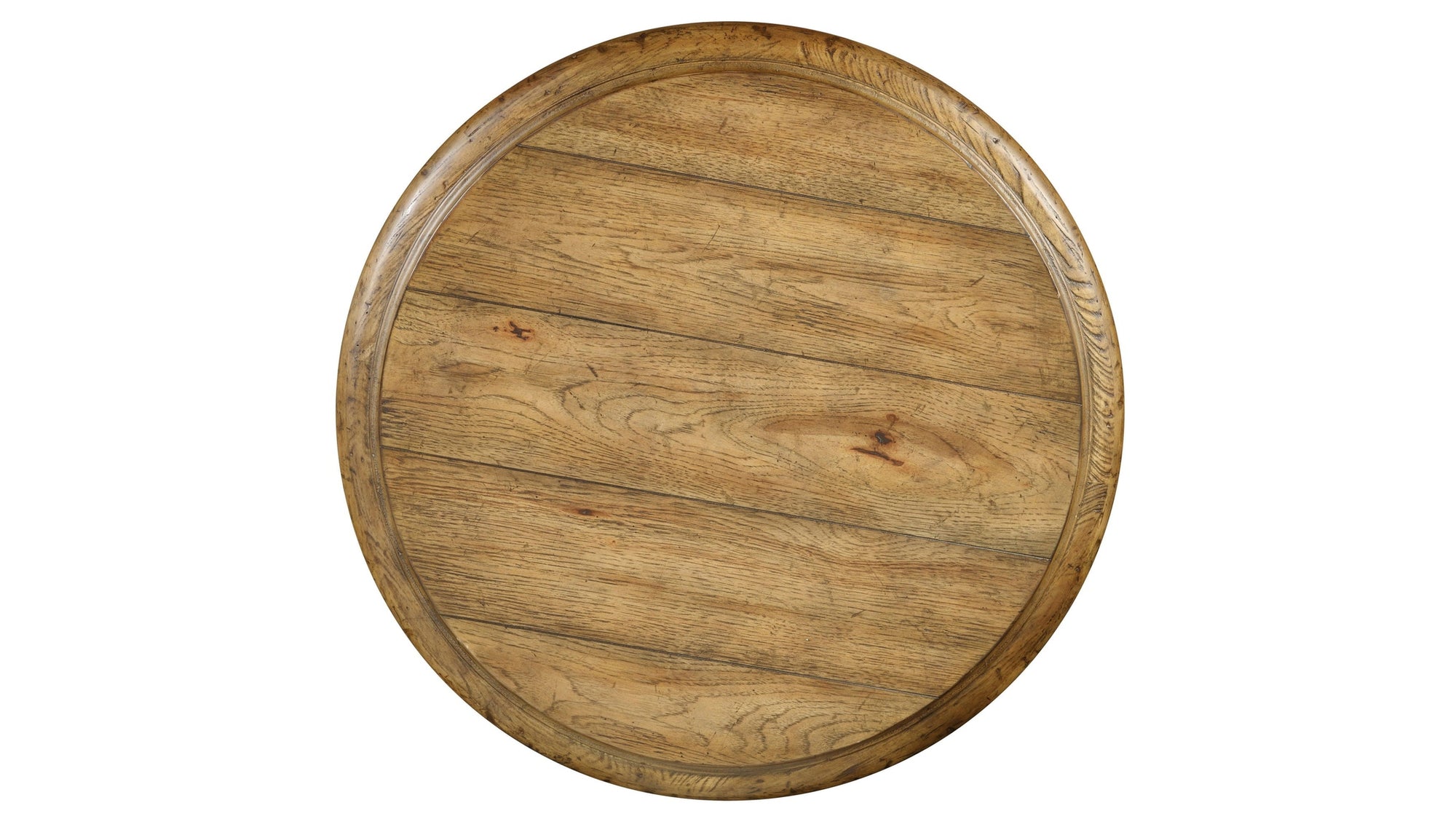 Sanctuary - Round Accent Table - Light Brown / Dark Brown