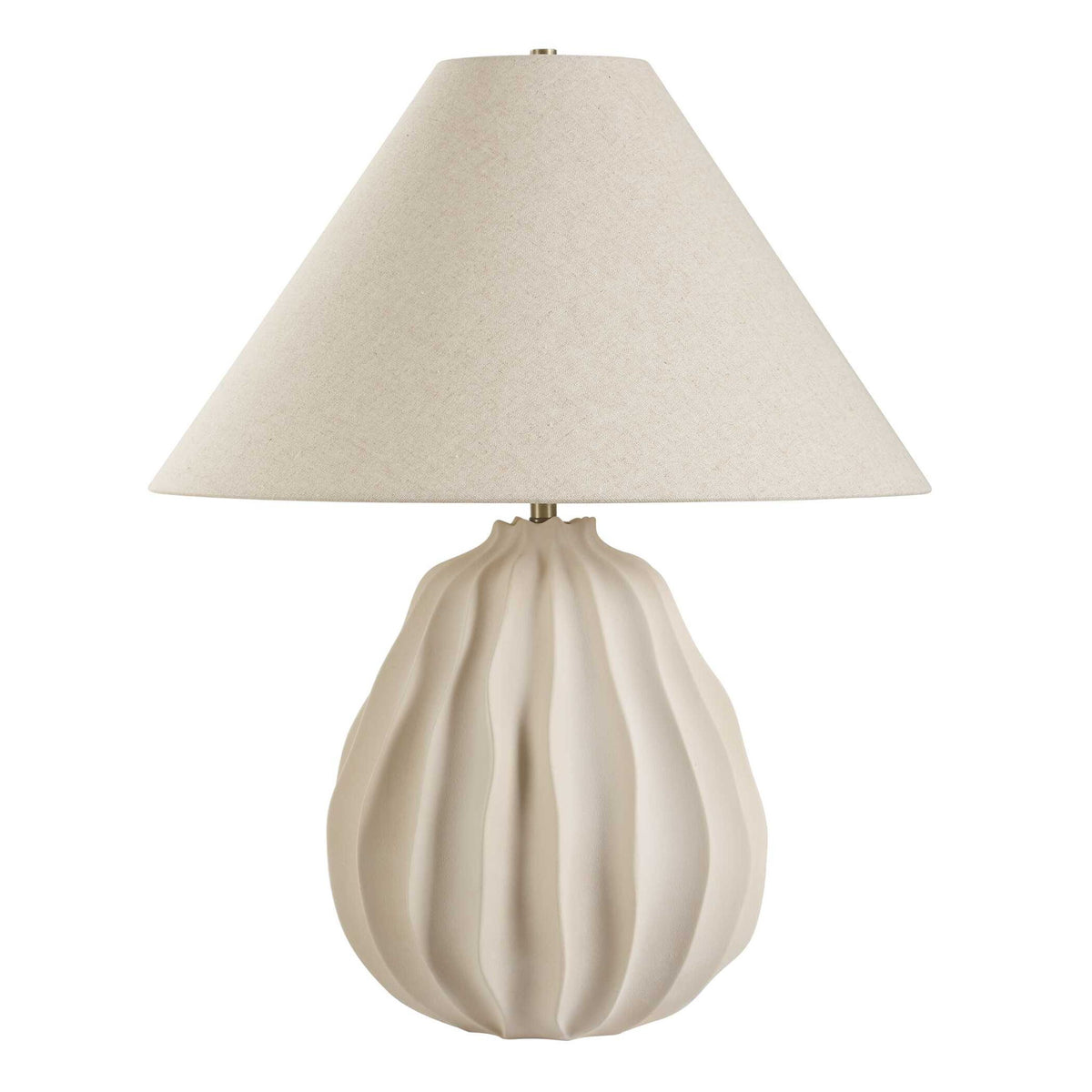 Javary - Table Lamp - Matte Beige